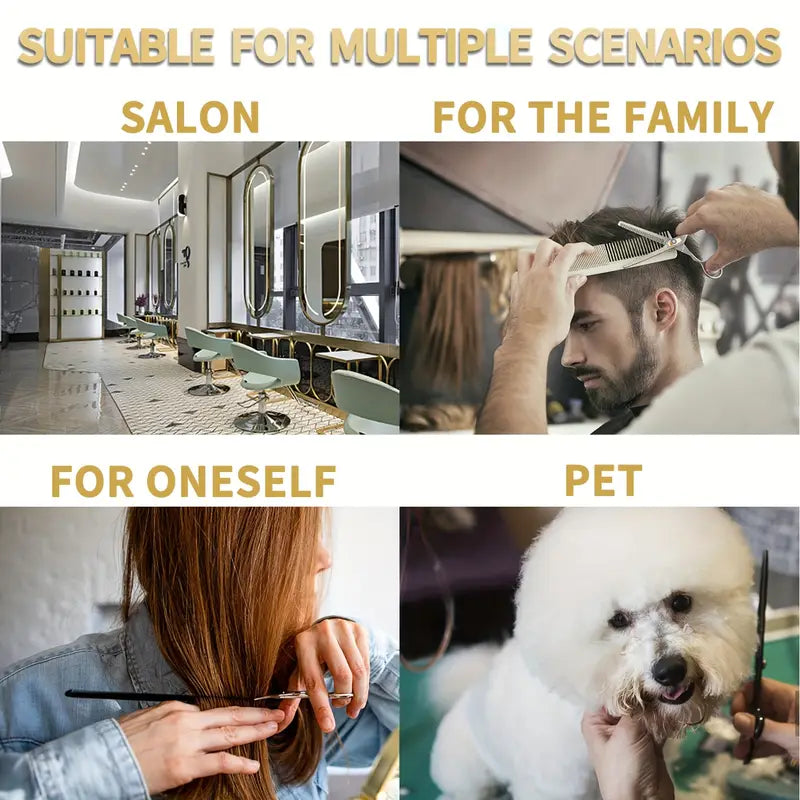 ✂️ Professional Hair Cutting Scissor Kit