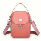Waterproof Women Crossbody Bag Elegant Oxford Messenger Bags Simple for Work
