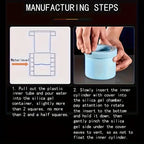 Silicone ice cube mold, easy to use and durable, suitable for making ice cubes