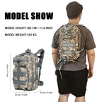 YAKEDA 26L Dual-Compartment Backpack