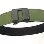 EDC Nylon Ratchet Belt Wide Double-layer Reinforced Automatic Buckle
