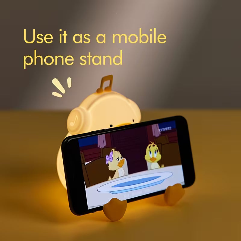 Happy Duck Enjoy Duck Silicone Night Light