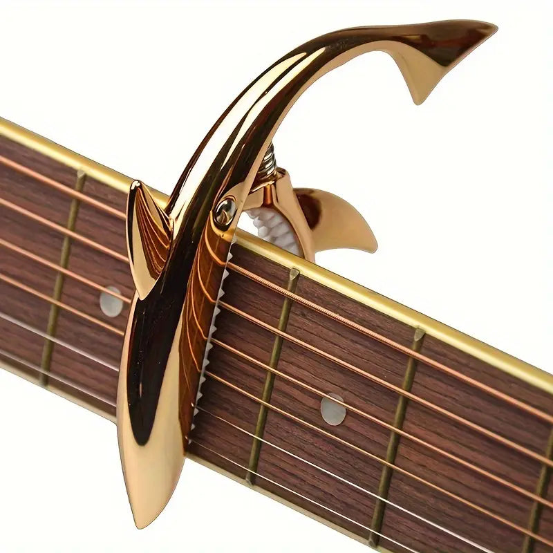 Fashionable And Unique Capo For Guitar, Made Of Zinc Alloy, Suitable For Acoustic And Electric Guitars