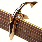 Fashionable And Unique Capo For Guitar, Made Of Zinc Alloy, Suitable For Acoustic And Electric Guitars