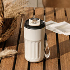 Stainless Steel Insulated Coffee Mug with Temperature Display
