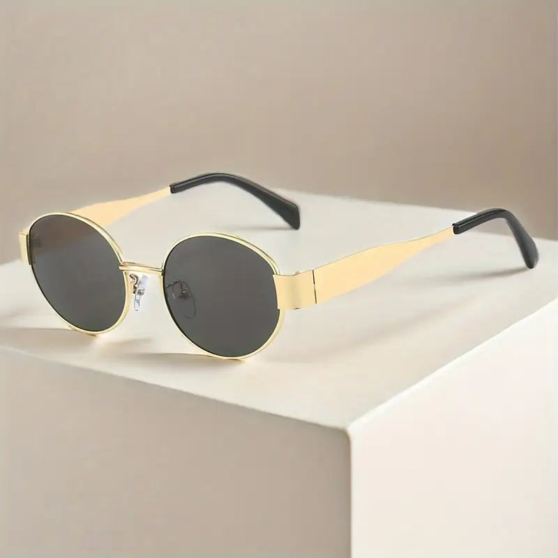 [HOT SALE ]Trendy Metal Sunglasses😎Buy two pairs of sunglasses only 799  ₹