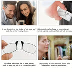 Compact & Stylish Clip-On Reading Case with Keychain