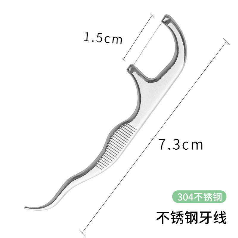 🌿✨ Stainless Steel Dental Floss Set ✨🌿 The Last Floss You’ll Ever Need!