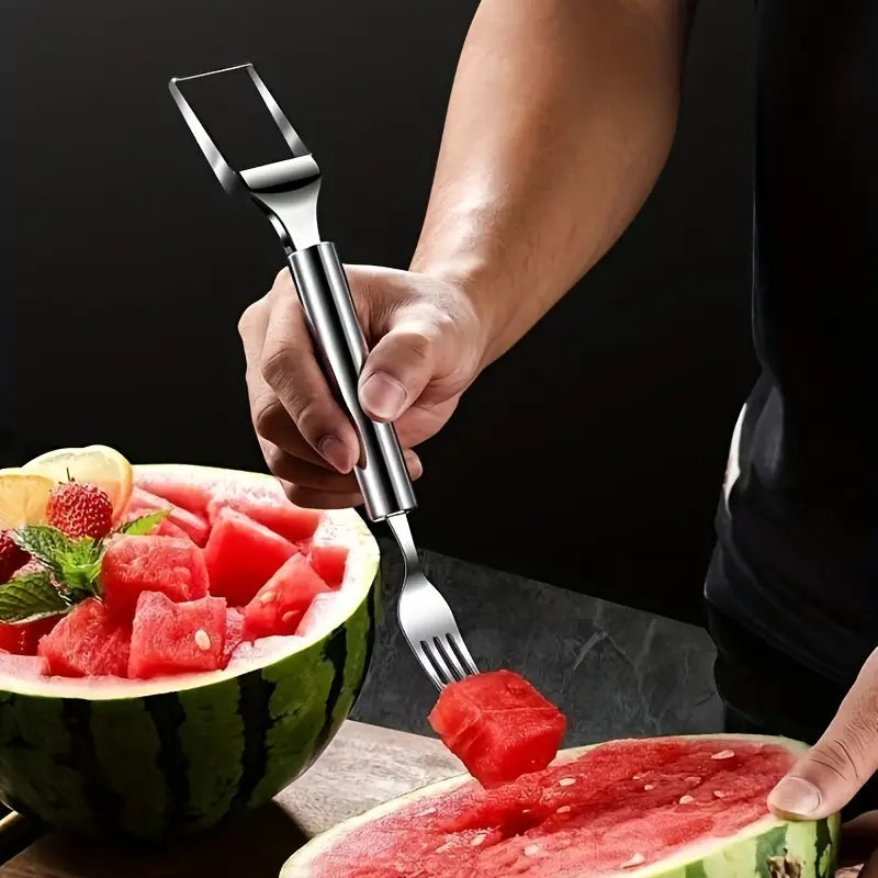 Double-Head Stainless Steel Watermelon Cutter