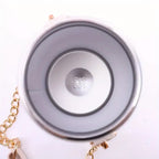 Fashionable Stainless Steel Water Cup with Portable Straw Strap