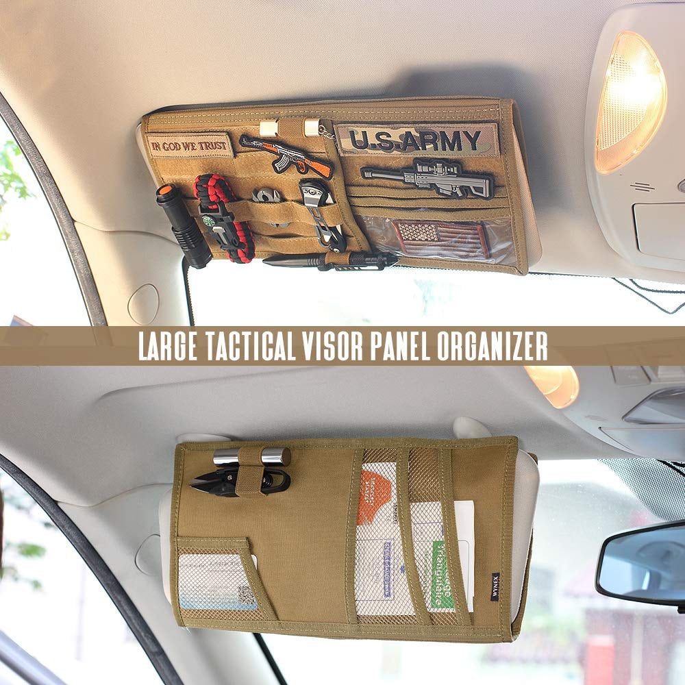 LARGE MOLLE VISOR ORGANIZER