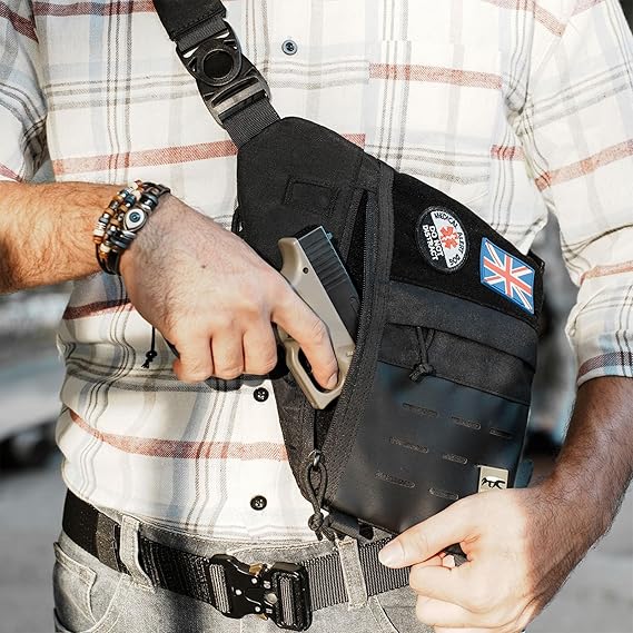 Concealed Tactical Crossbody Sling Bag