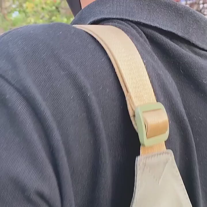 Fashion Multifunction Men's Shoulder Bag Running Outdoor Sling Crossbody Bag