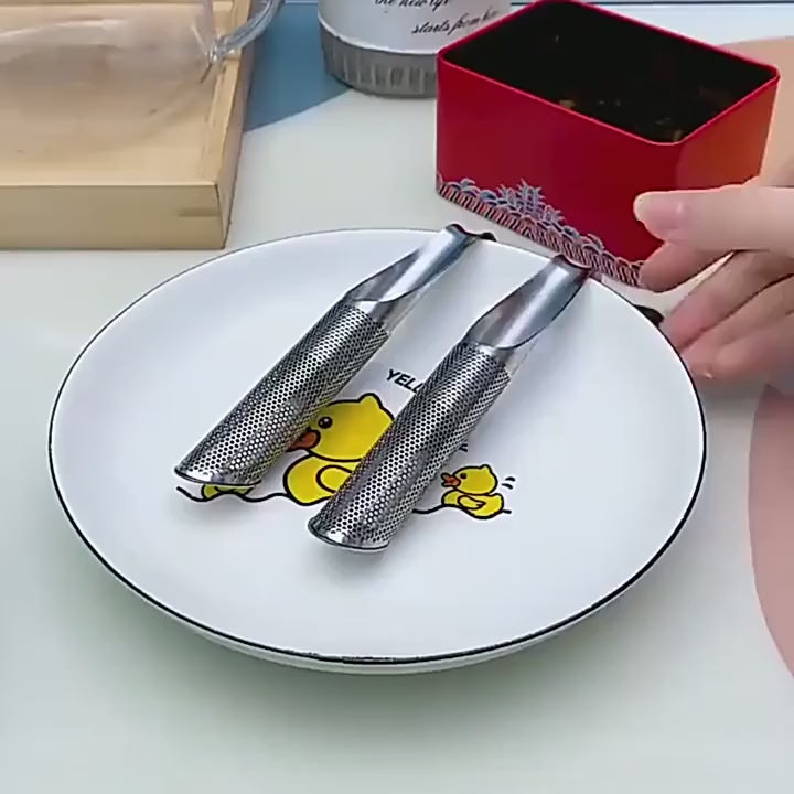 1pc Long-Handle Stainless Steel Tea Infuser Wand for Loose Tea