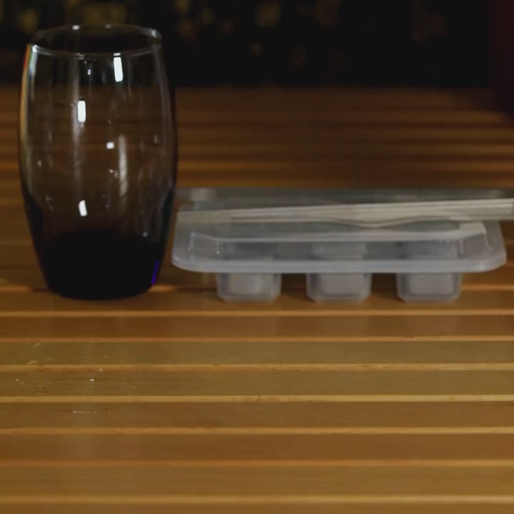 Tiartisan 6pcs Pure Titanium Ice Flower Model Beer Ice Cubes