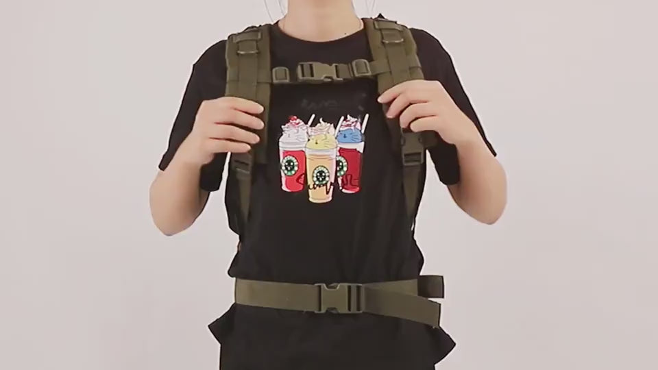 YAKEDA 26L Dual-Compartment Backpack