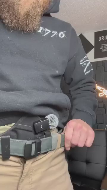 EDC Nylon Ratchet Belt Wide Double-layer Reinforced Automatic Buckle