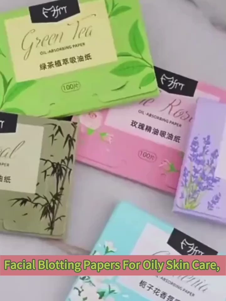 Facial Blotting Papers For Oily Skin Care