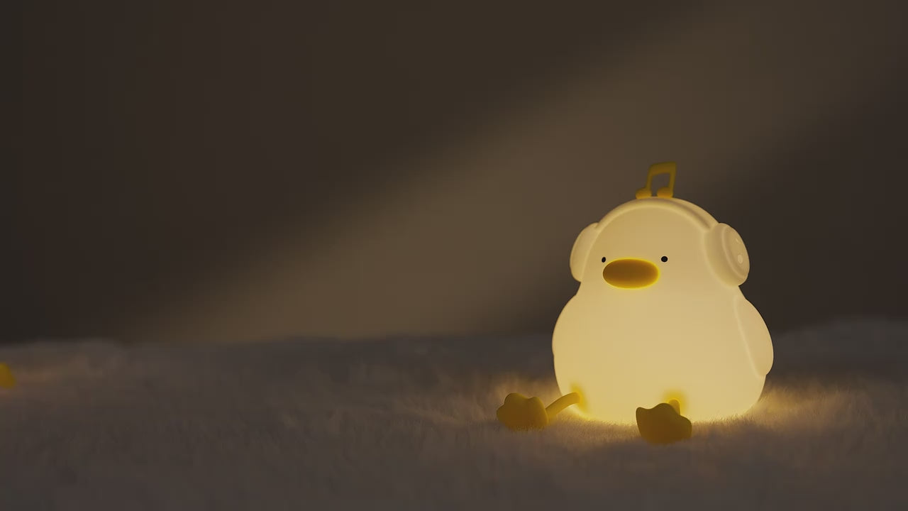 Happy Duck Enjoy Duck Silicone Night Light
