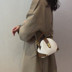 Light Luxury Color Splicing Messenger Bag High-grade Western Style Retro Handbag