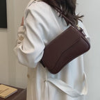 Elegant Adjustable Crossbody Mini Bag with Zipper Closure