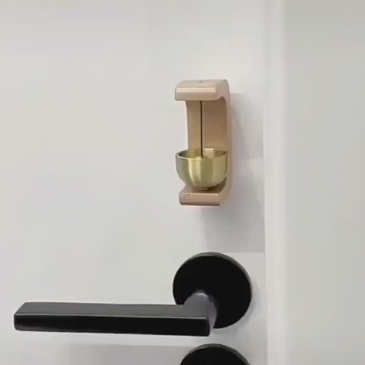 Magnetic Wooden Wind Chime Doorbell Decoration