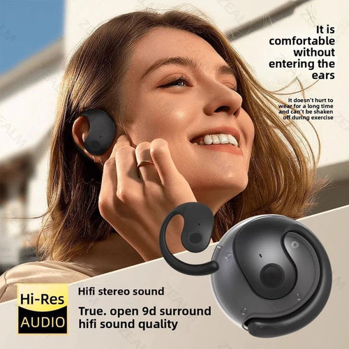 Outside Open Ear Earbuds Hanging Earphones Bluetooth Out Of Ear Open Ear Headphones Outside The Ear Wireless Ear Hanging Bluetooth Headset Bone Conduction Headphones Earbuds Open Over Ear Buds